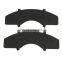 China brake factory car ceramic brake pads 3M glue steel rubber anti-noise shim for break pad components