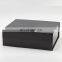 Glossy laminated wholesale stock 25pcs black magnetic closure gift box wholesale