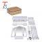 wardrobe mirrored dressing table designs with cushioned stool