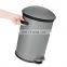 unique designed two handles strong pedal waste bin arch lid garbage household bin garbage trash can