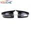 ABS replacement side door mirror cover caps for BMW 5 6 7 series G30 G31 G32 G11 G12