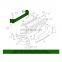 OEM  LR134460  Rear Crash Reinforcement Bar for Land  Rover Defender 2 2020