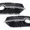 Car Fog lamp grill for Audi Q3 2013 2014 2015 2016 2017 2018 2019