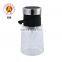 500ml Bathroom Cosmetic Package Black Plastic Double Shower Lotion Airless Pump Soap Dispenser Bottle With Black Liquid Pump