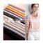Low MOQ design 72%Cotton 25%Nylon 3%Elastic yarn dyed shirting plain woven fabric for garment