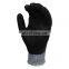 Double Dipped Sandy Nitrile Finish Gloves Nitrile Coated Safety Work Gloves Waterproof
