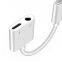 Lighting audio adapter 3.5 mm headphone Jack Audio Splitter Phone Call for iPhone