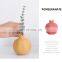 Nordic Ornament Ceramics Vase Home Decor Flower Vase Decor Ceramic Pomegranate Shape Flower Pot