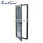 American standard Energy Saving Thermal Break Aluminium Glass Hinged Door