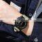 1845 new sports wrist watch men fashion waterproof men wristwatch gold digital hour time date alarm watches skmei factor