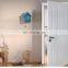 Bedroom wood door Simple fashion insulate against sound doors interior white Mobile house