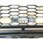 2021 New Arrival Pickup Truck Parts Matte Black Front Mesh Style Grill with LED Lights With Camera Bracket Fit For Ford F150