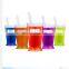 New 2022 Homemade BPA Free Coffee Squeeze Pinch Frozen Reusable Fancy Smoothie Plastic Cup