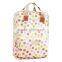 Brand Designer Flower Printing Diaper Backpack Waterproof Oilcloth Diaper Backpack Bags 2015
