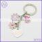 Animal shape dinosaur zinc alloy keychain