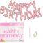 Bulk Happy Birthday Alphabet Foil Balloons 16-inch for Birthday Party Wholesale Decoration Supplies