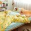 Northern Europe Design reactive printed satin bedding set 100% cotton simple bedding set