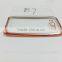 New Arrival Slim Arc Electroplating TPU Hard Back Cover Case For Samsung E7