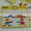 Wooden childrens jigsaw puzzle building block toy