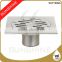 SSFY993 Bathroom and toilet square stainless steel shower channer drain