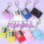 New Design Led keyring camera with light & sound batteries included artificial camera keychain flash light led keys finder small