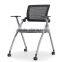 mesh fabric office chair with writing board for taining room