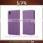 OEM luxury fashion wallet card holders leather case for sony xperia c4
