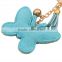 2016 New Design 18K Gold Plated Keychain Butterfly Pendant Keychain