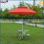 Gaint double layer red sunshade patio umbrellas 3m