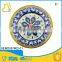 Superior design 8"melamine golden decal vintga print bulk salad plates