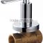 Hot sell 1 one inch bathroom brass stop cock wall water valve