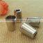 fashion metal sliver cord end on sale