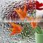 3-4mm clear patterned glass