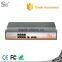 10/100Mbps Circuit protection IEEE802.3at 8 port lan over power