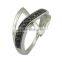 China Manufactural Fashion Jewelry Silver Ring