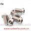 Zinc plated ISO 7380 hexagon socket button head cap screws