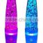 best seller 13 inch plastic color changing GLITTER LAMP 6320A
