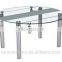 temper glass dining room tables(ST-023)