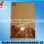 float glass type colored reflective glass- bronze reflective glass
