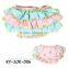 Gold dot girls ruffle underwear baby bloomers newborn bloomer infant baby ruffle bloomer