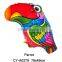 2016 hot sale animal shaped foil balloon eagle owl parrot shaped helium balloon