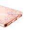 Flowers garden electroplating bumper cell phone case for for iphone 6 6s case many colors
