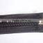 5# plastic nylon zipper fastener open end zipper with auto locking custom zipper pulls coate zipper