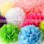 HOT Sale Factory Outlets Party Decoration Hanging Tissue Paper Pom Poms