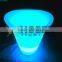 Remote control led flashing ice bucket led round icebucket