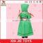 green clothes plastic doll wholesale plastic girl doll hot selling plastic germany girl doll toy