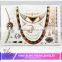 Eco-friendly high quality fashion temporary flash tattoo gold