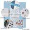 Decorative 3 tiers expensive office furniture white storage rack