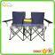 Double Folding Chair Umbrella Cooler Table Beach Camping Fishing Sporting Goods