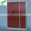 Luoyang high quality 3 door practical bedroom designer almirah wardrobe with mirro